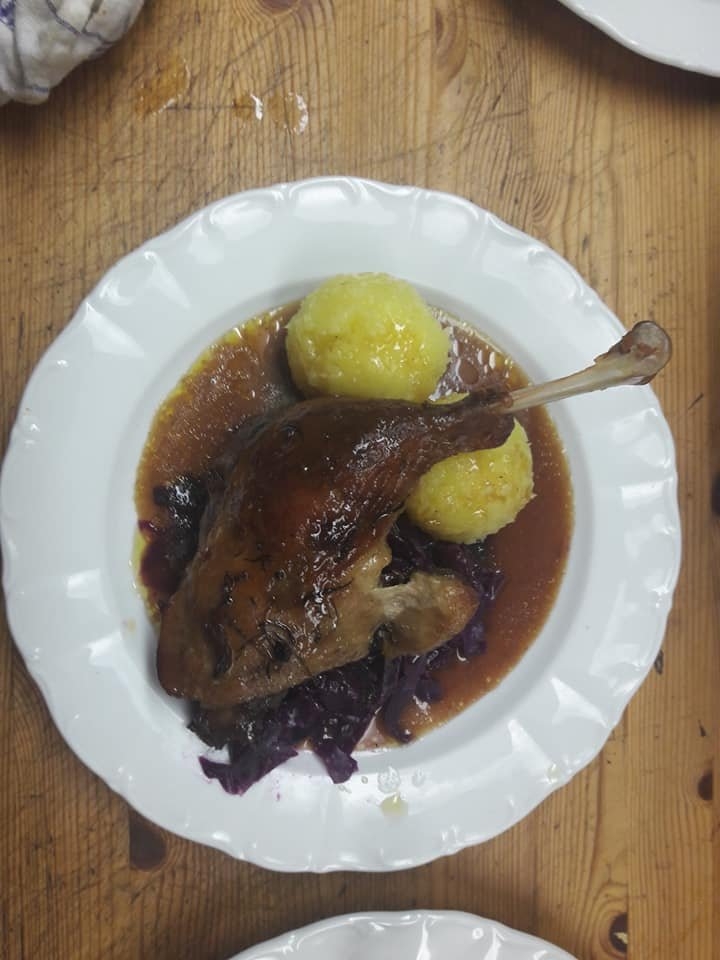 Gänsebraten im Spreewald